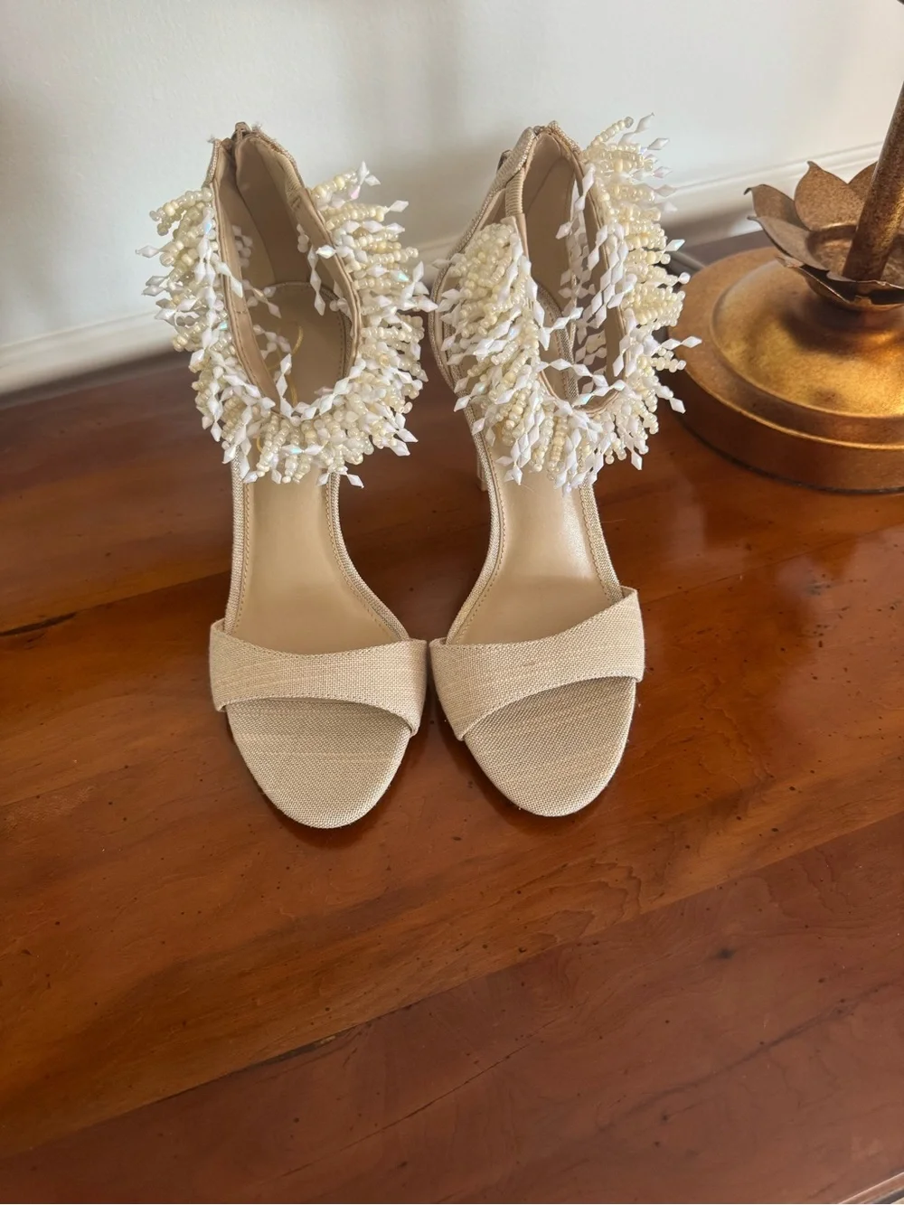 Sam Edelman Gillie Ankle Strap Sandal In Sand
